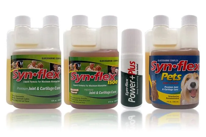 synflex-home-product-group Synflex Liquid Glucosamine Product Line
